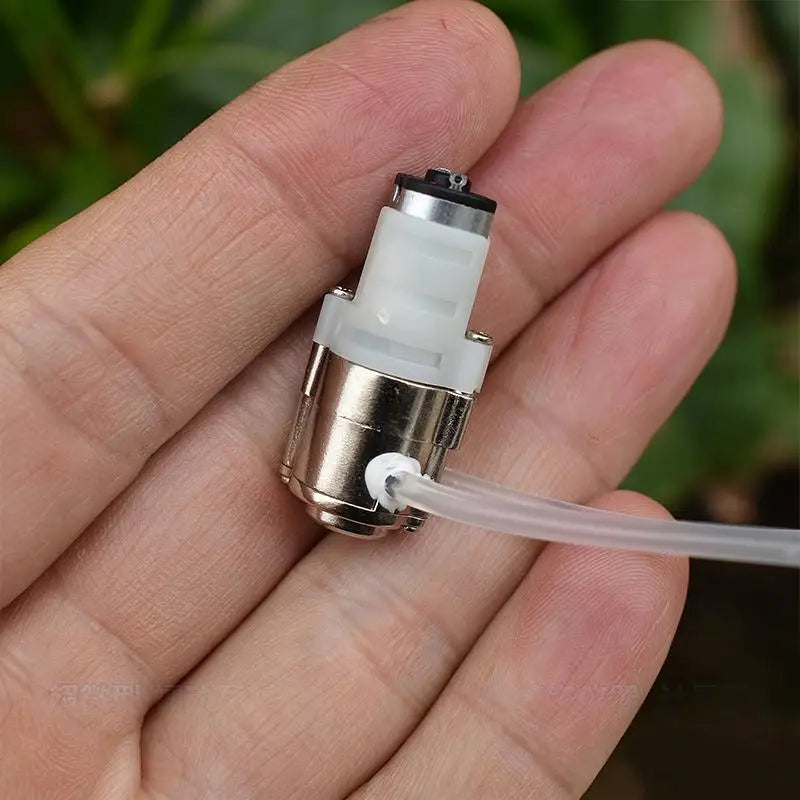 Mini 10MM Planetary Gear Metering Pump DC 3.7V Ultra Micro Peristaltic Pump Squeezing Dosing Pump Precision Small Flow Motor Peaceful Pleasures Health and Wellness