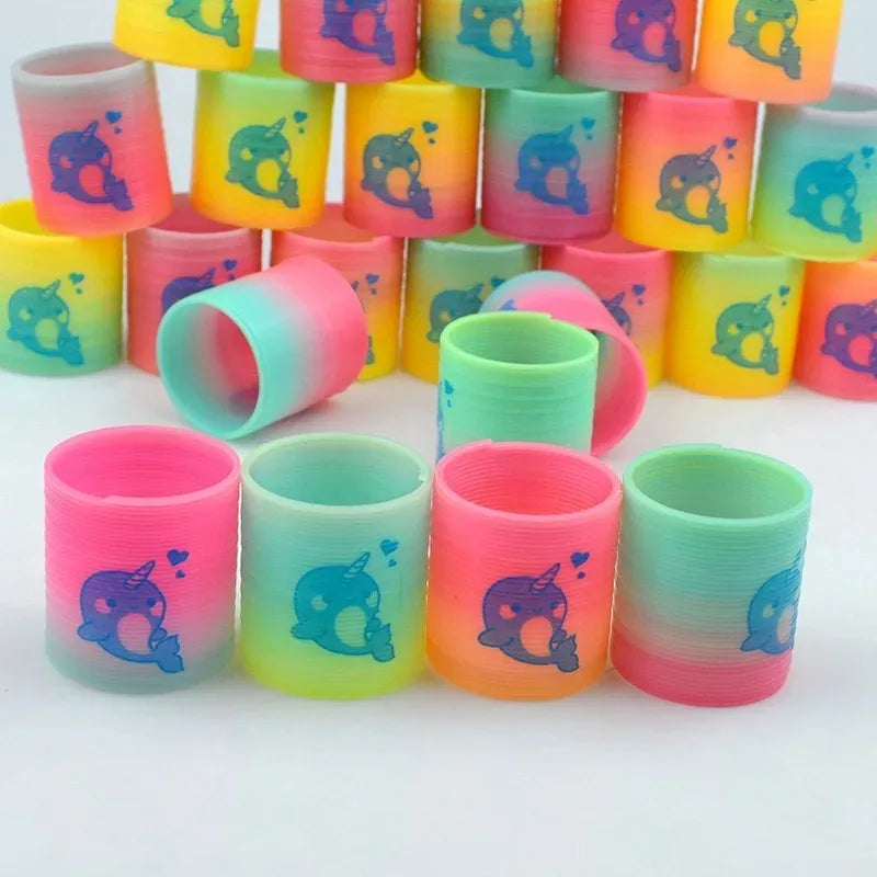 24-Pack Rainbow Magic Spring Toys – Kids Party Favors & Fillers