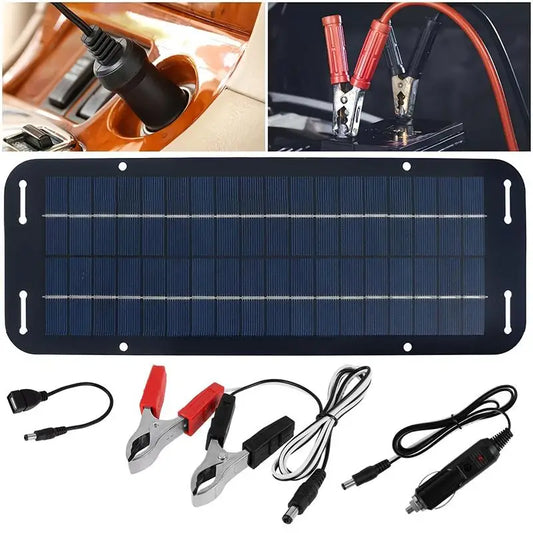 40W Solar Trickle Charger Kit 6V – Car, Boat, RV Battery Solar Battery Charger Oasis Select