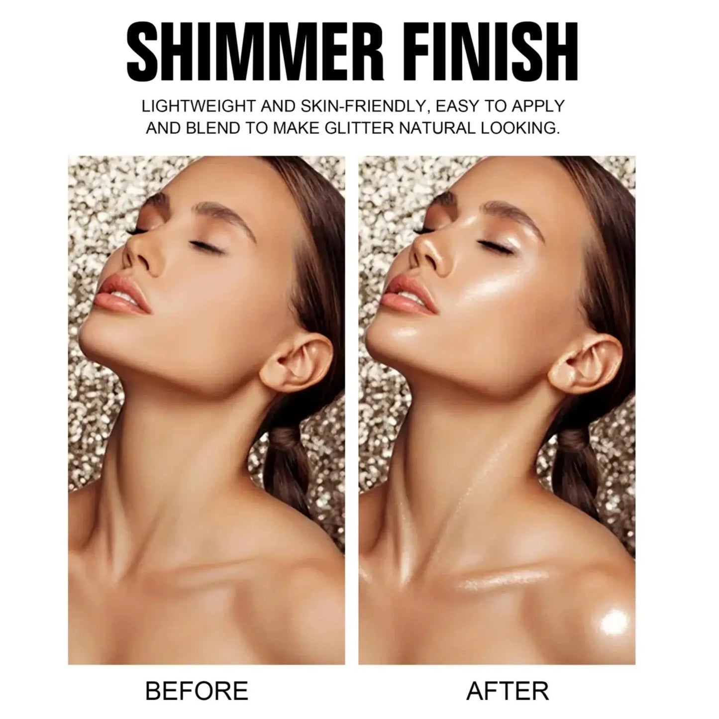 Handaiyan 5-Color Shimmer Spray – Face, Body & Hair Glitter