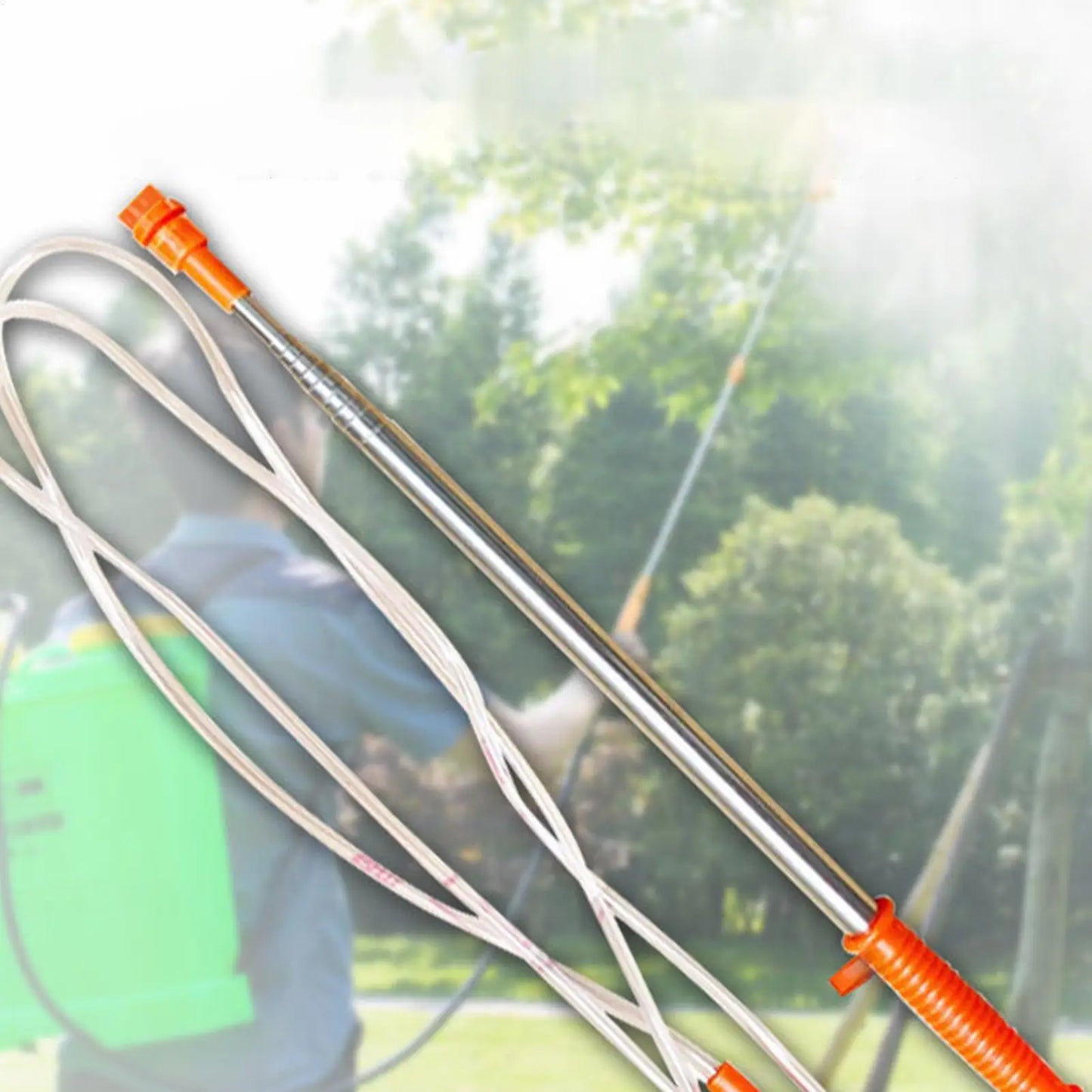 2.6m Telescopic Stainless Steel Spray Wand | Garden Sprayer