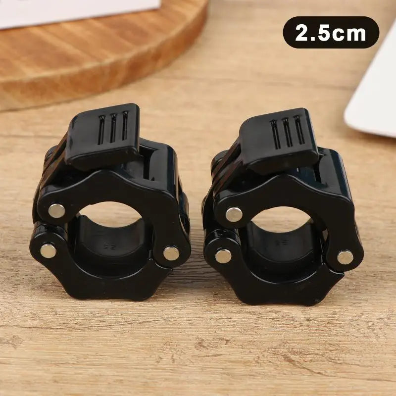 Barbell Collar Clips 25/28mm Quick Release Locking Clamps | Gym