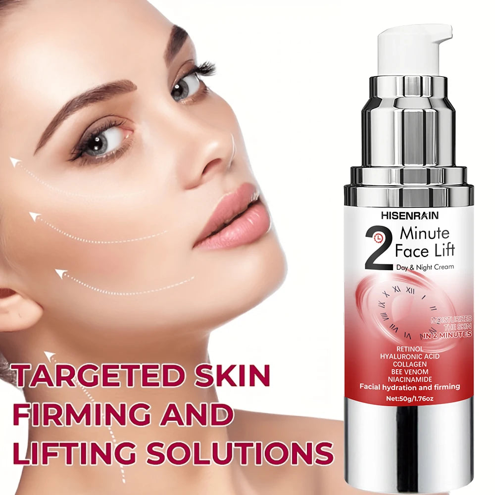 HISENRAIN 2-Minute Brightening Day & Night Cream with Niacinamide & Hyaluronic Acid - Fast-Acting Moisturizer for Glowing Skin. Peaceful Pleasures Health and Wellness