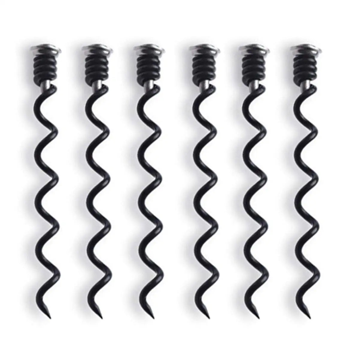 Wine Opener Spiral to Replace Rabbit Corkscrew Worms Level and Bottle Opener Vine Spin Peaceful Pleasures Health and Wellness 6PCS