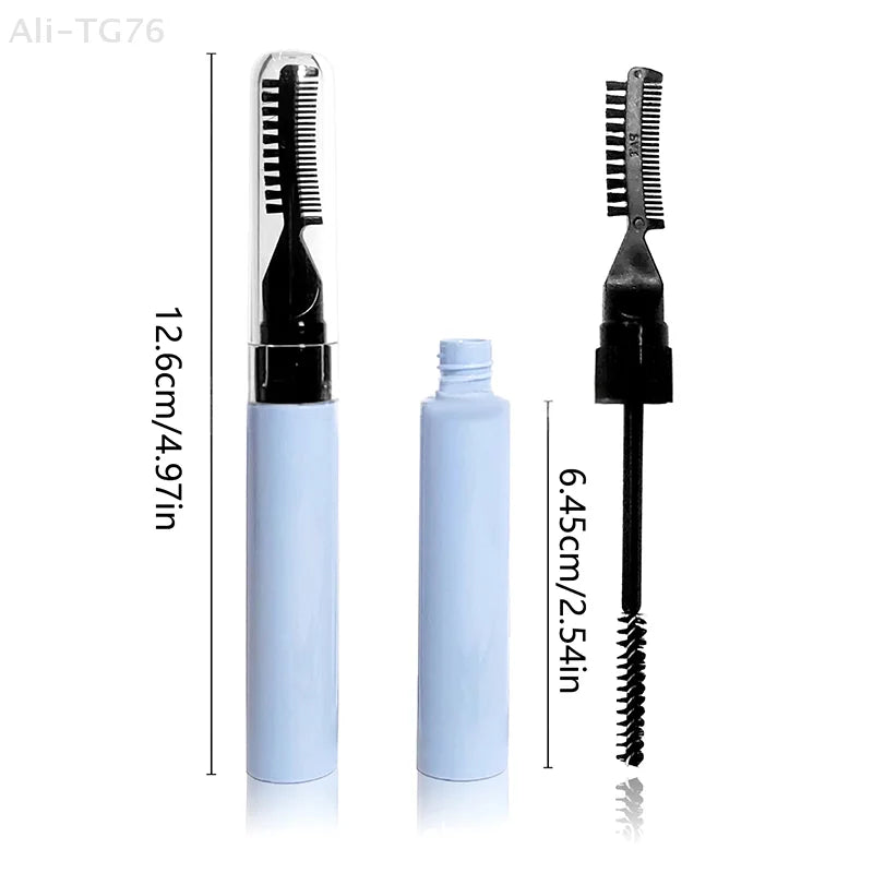 10ml Dual Brush Refillable Eyebrow Gel & Mascara Tube