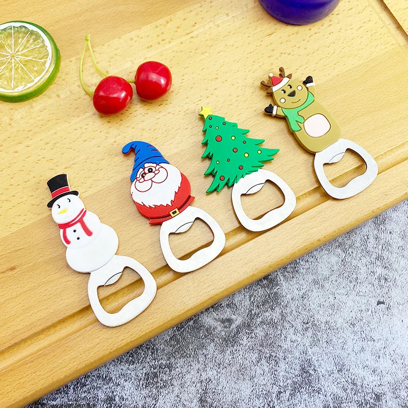 Christmas Bottle Openers – Santa, Snowman & Xmas Tree Designs