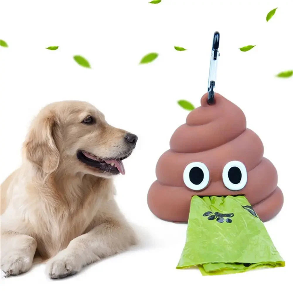 Portable Pet Waste Bag Dispenser – Eco Biodegradable Bags
