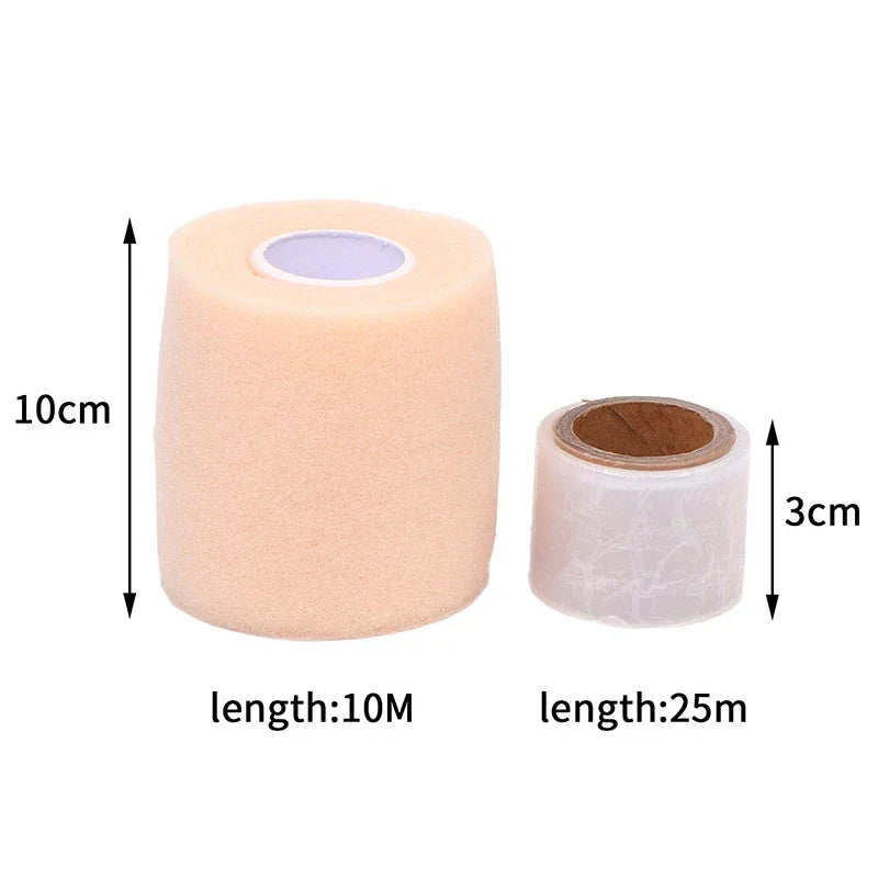 Soft PU Sponge Racket Overgrip – Tennis & Badminton Grip Wrap