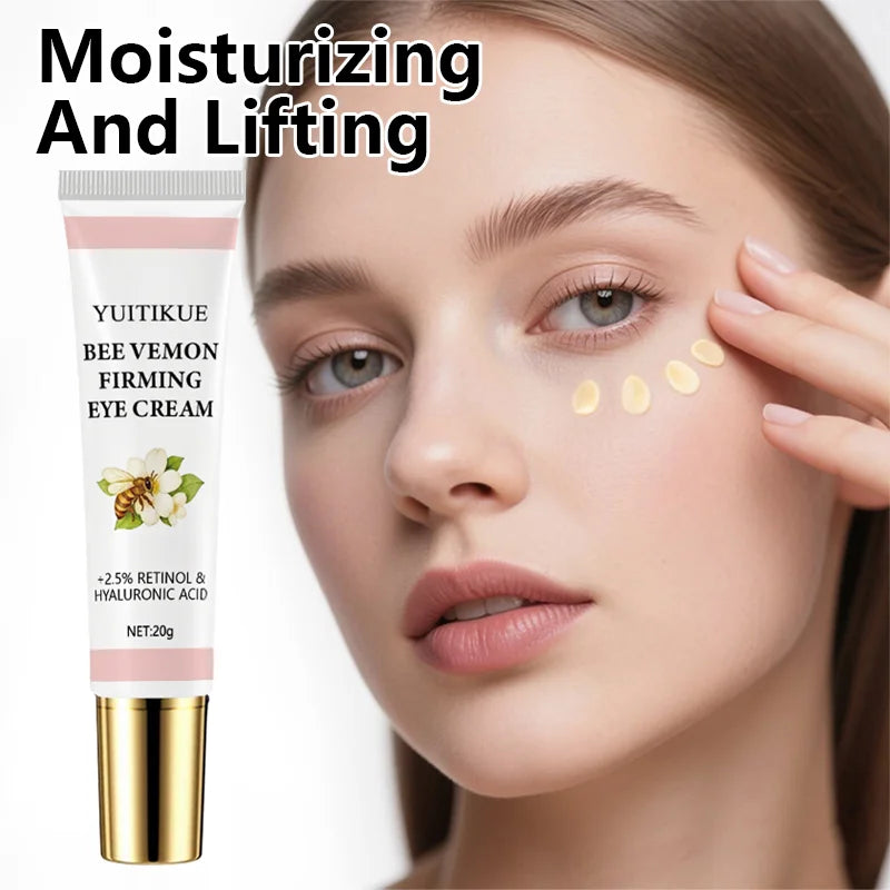 Bee Venom Firming Eye Cream | Retinol & Hyaluronic Acid 20g