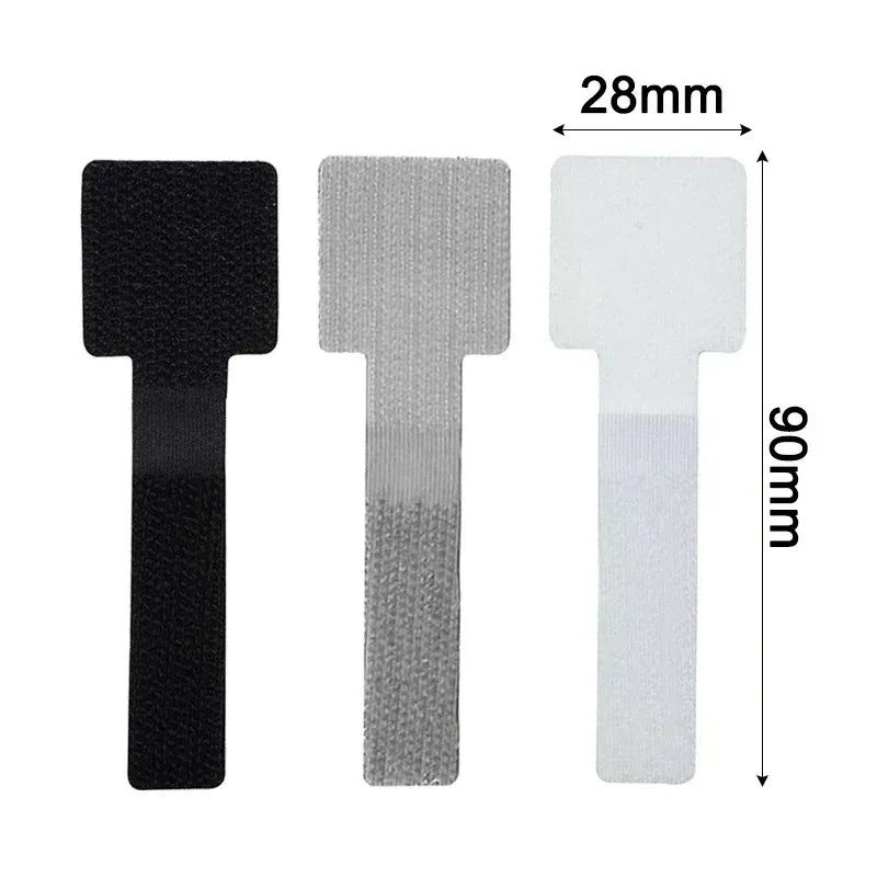 Reusable Velcro Cable Ties & Self-Adhesive Cord Organizer
