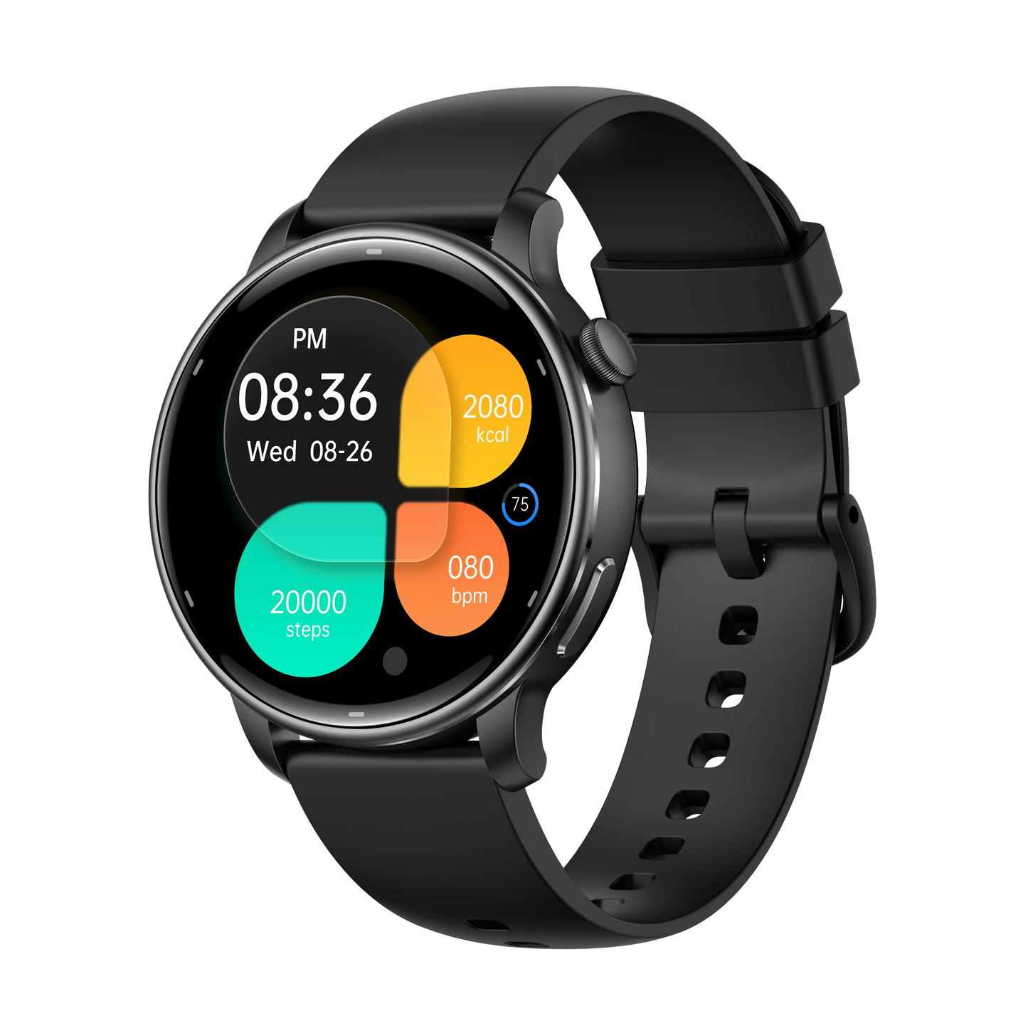Yoateo Women's GPS Smart Watch AMOLED 3ATM BT Call Fitness