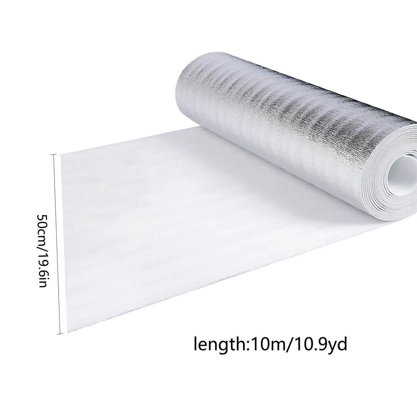 5m 10m Wall Thermal Insulation Reflective Film Aluminum Foil Roof