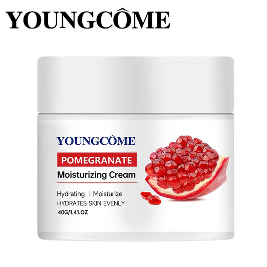 Red Pomegranate Face Cream – Anti-Aging & Brightening Moisturizer Anti-Aging Face Cream Peaceful Pleasures Health and Wellness