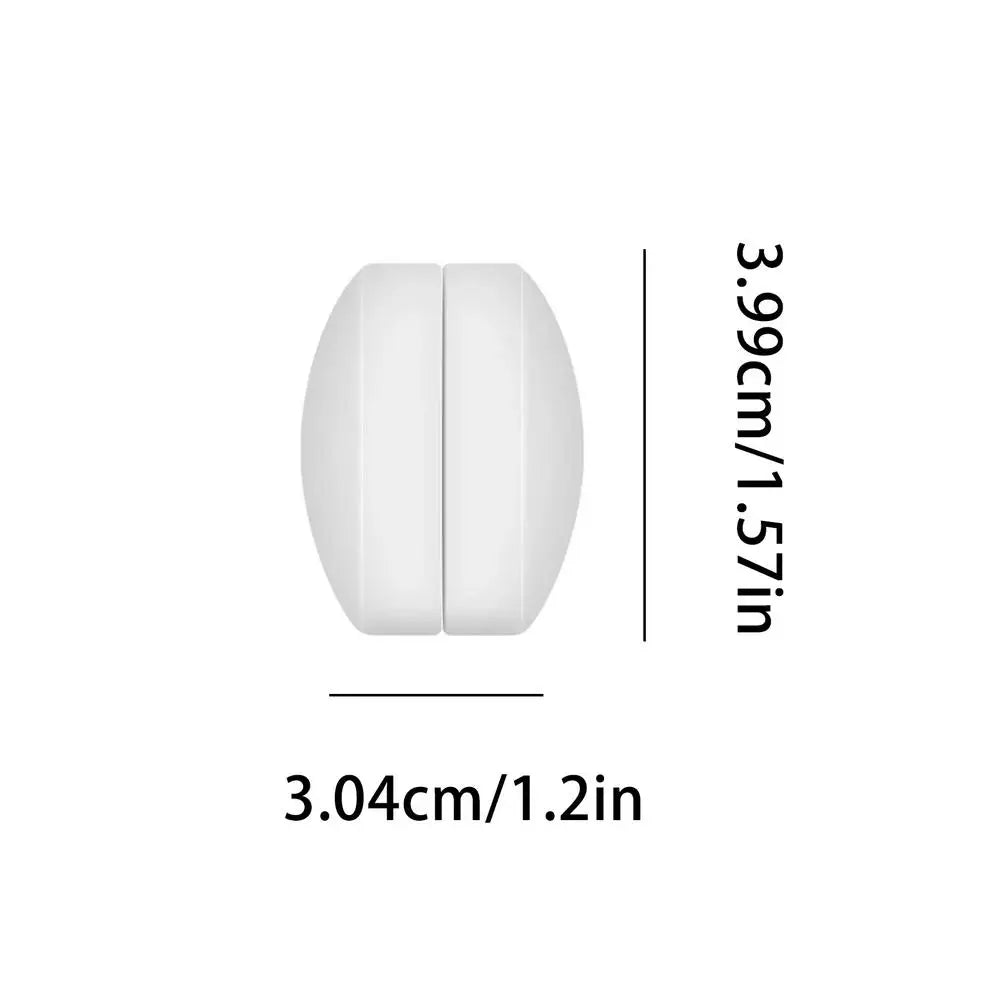 Shower Curtains Weights 8 Pieces Drapery Accessories Magnetic Tablecloth Weights for Homeowner Renter Resident Home Apartment RV Peaceful Pleasures Health and Wellness CN White