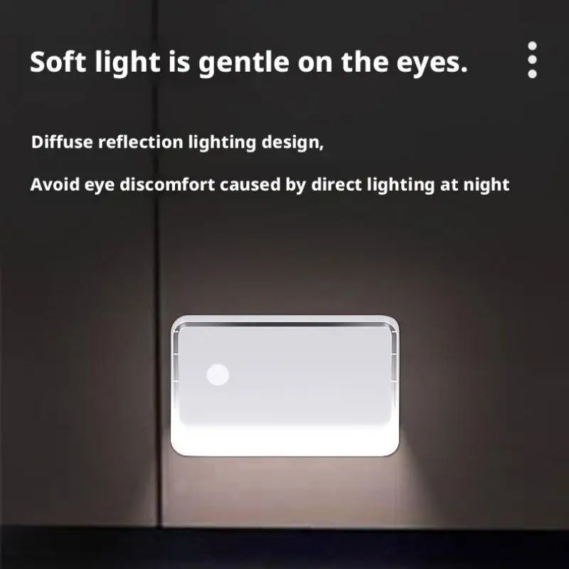 SHINEKNOT Motion Sensor LED Night Light | USB Rechargeable