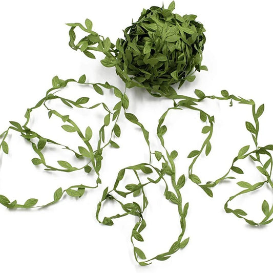100m Artificial Vine Rope Small Leaf – Wedding & Garden Decor Artificial Vine Garland Peaceful Pleasures Health and Wellness