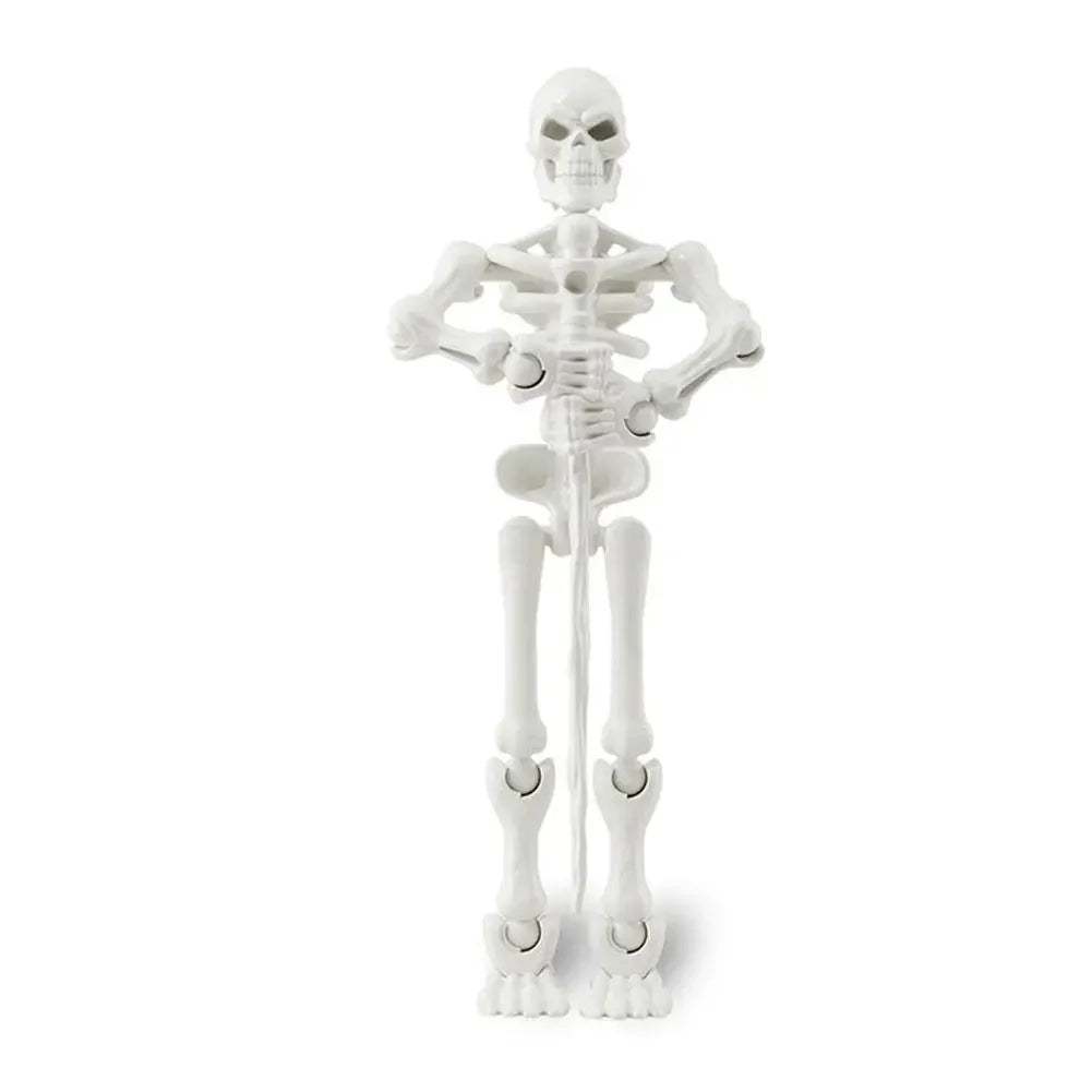 Mini Medieval Skeleton Figurines – Halloween Table Decor