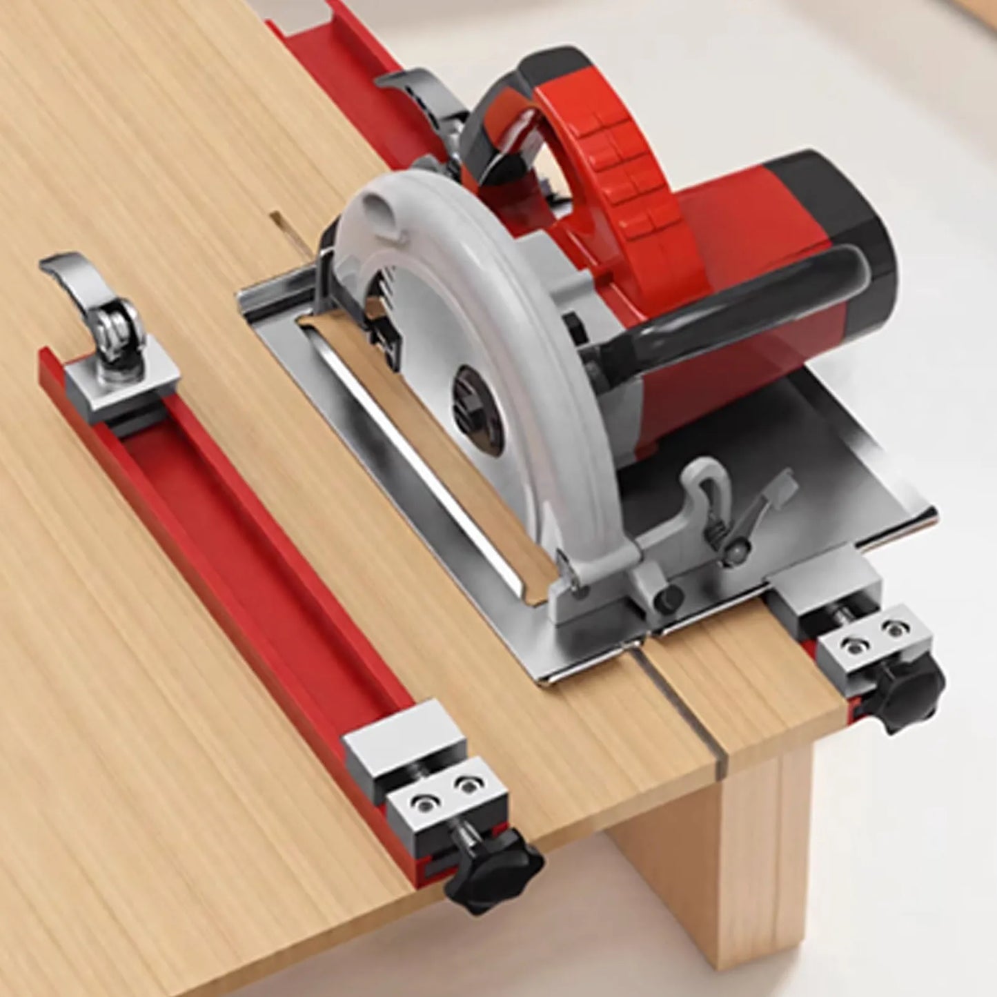 360mm Aluminum Alloy Circular Saw Guide Clamp | Woodworking