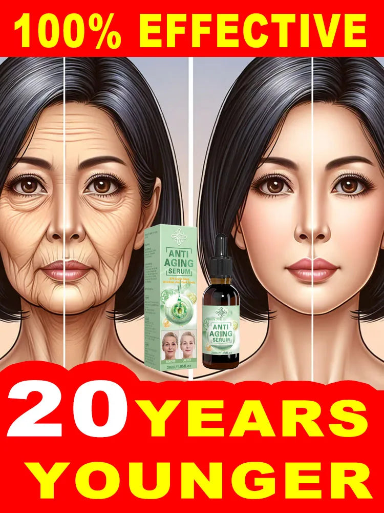 POZOAMIS Anti-Aging Face Serum | Wrinkle & Moisturizing