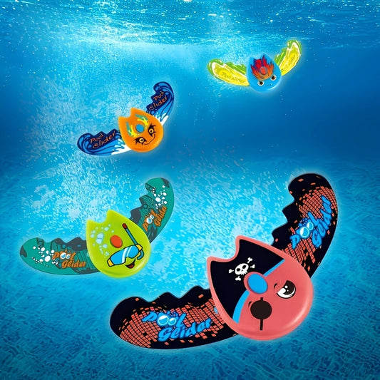 Manta Ray Pool Torpedo Toy – Self-Propelled Dive Glider for Kids Pool Dive Toy Peaceful Pleasures Health and Wellness