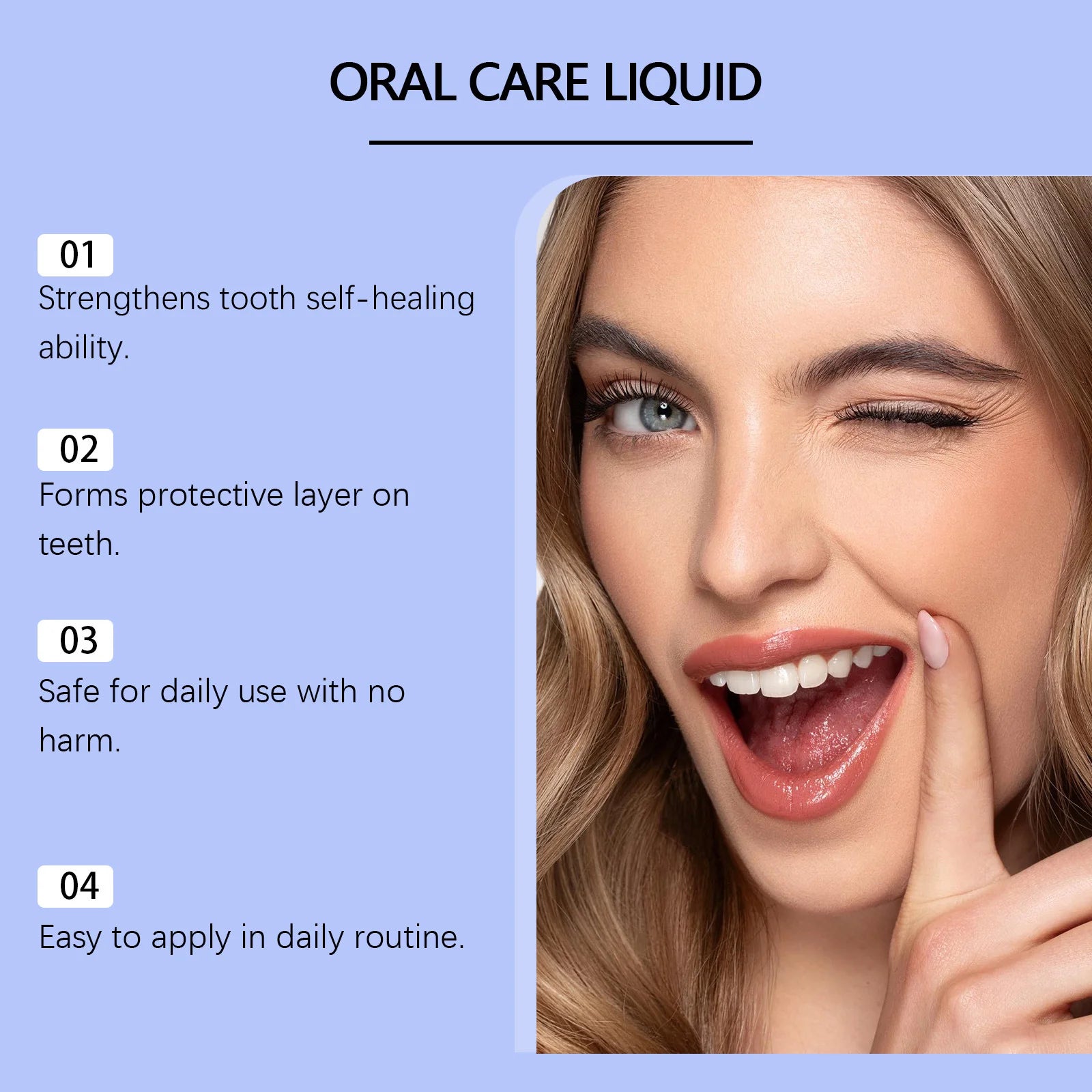 Dental Repair Drops Fix Small Tooth Surface Damages Anti Sensitivity Prevent Tooth Decay Relieve Gum Pain Dental Soothing Serum Peaceful Pleasures Health and Wellness