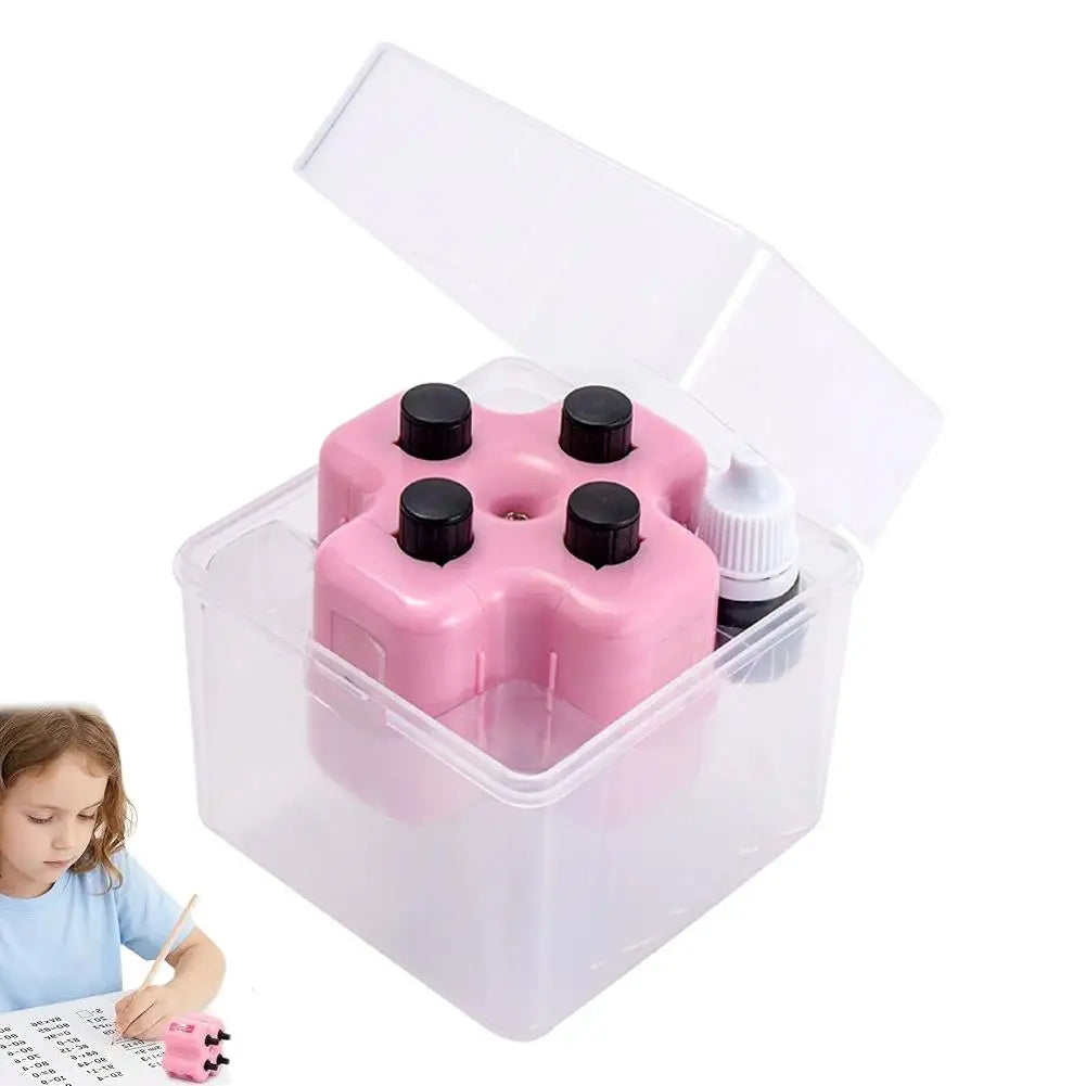4-in-1 Math Roller Stamp Set – Arithmetic Practice for Kids