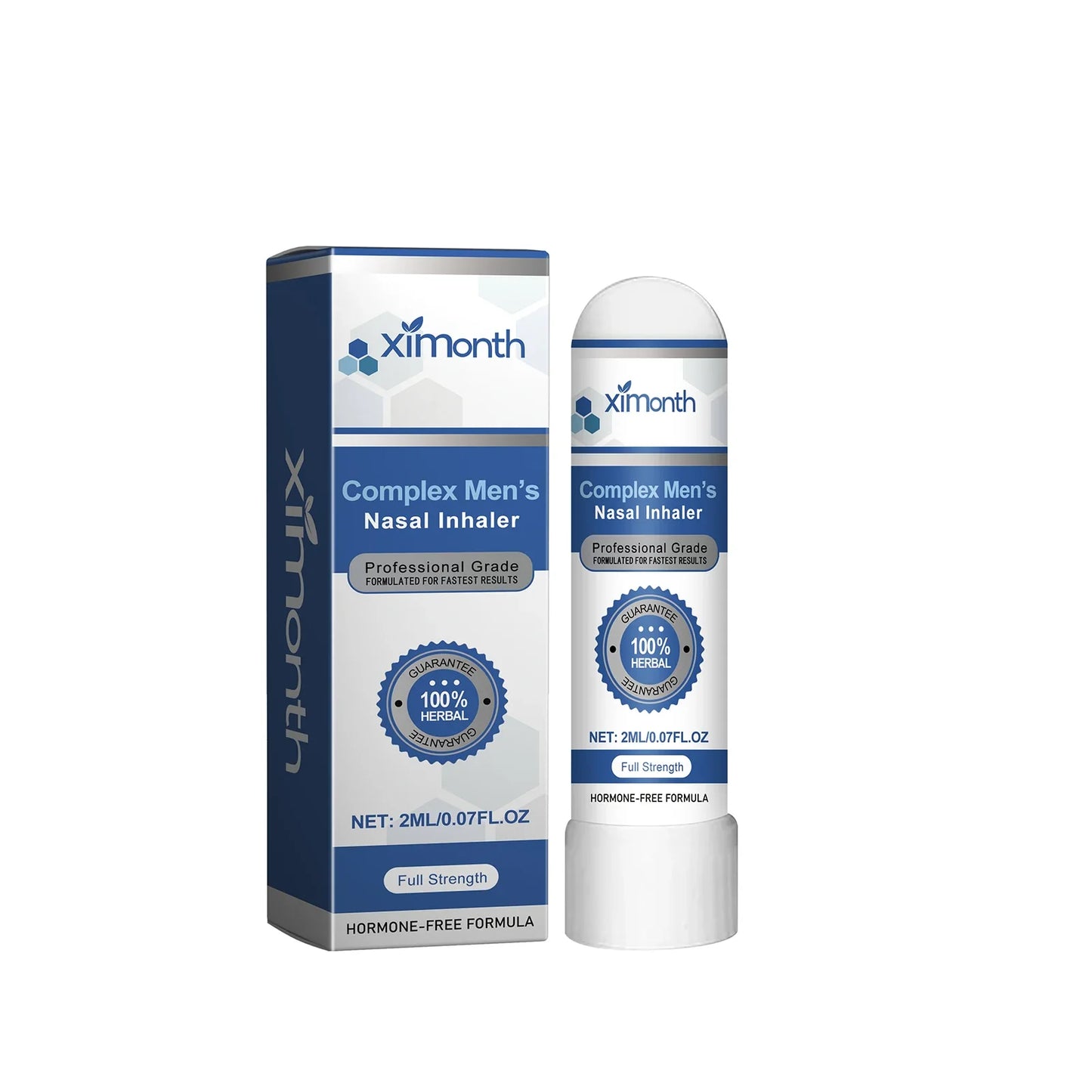 FEIMUKO Men's Herbal Nasal Inhaler Stick – Hormone-Free Daily