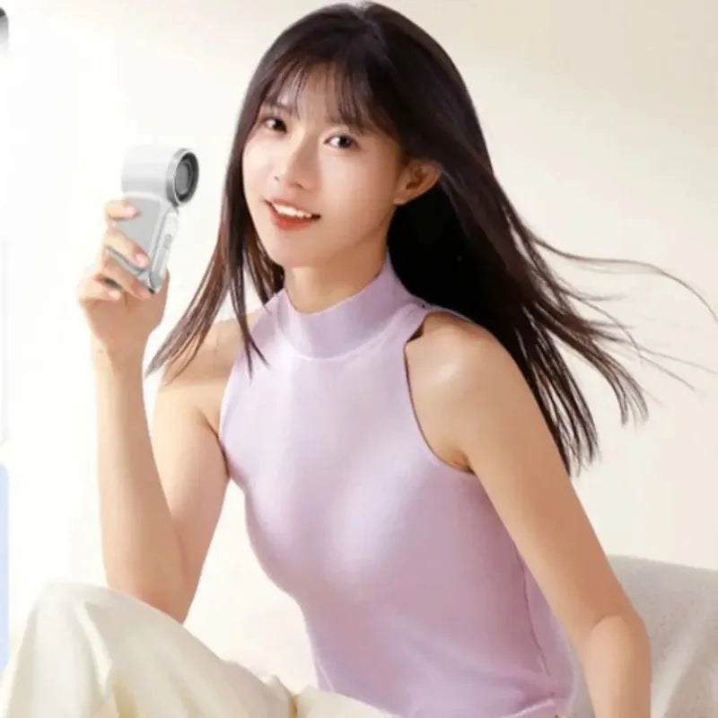 Mini USB Rechargeable Handheld Fan – Portable Quiet Cooling