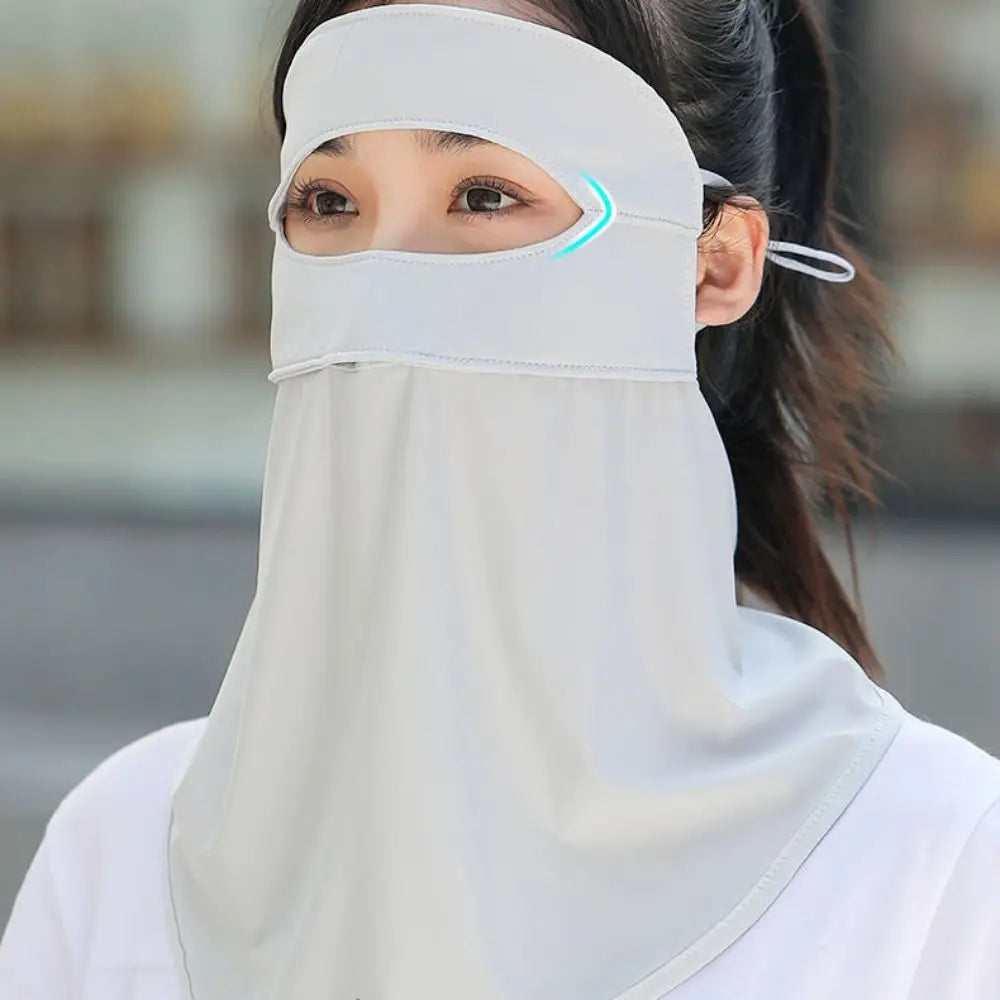 Full-Face Sunscreen Veil – UPF 50+ Outdoor Sun Protection Peaceful Pleasures Health and Wellness