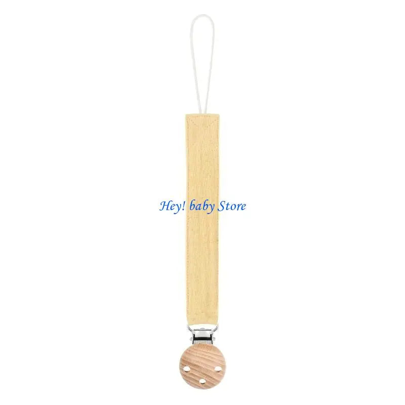Baby Pacifier Clip Cotton Rope Teether Soother – 25 Colors