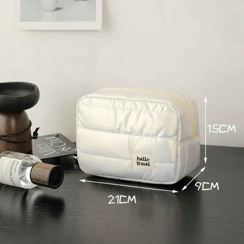 Large Waterproof Travel Makeup Bag – Women's Cosmetic Organizer