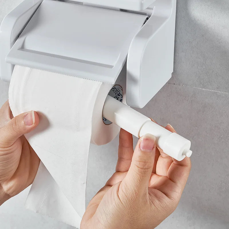 Adjustable Toilet Paper Roll Spindle Replacement Insert