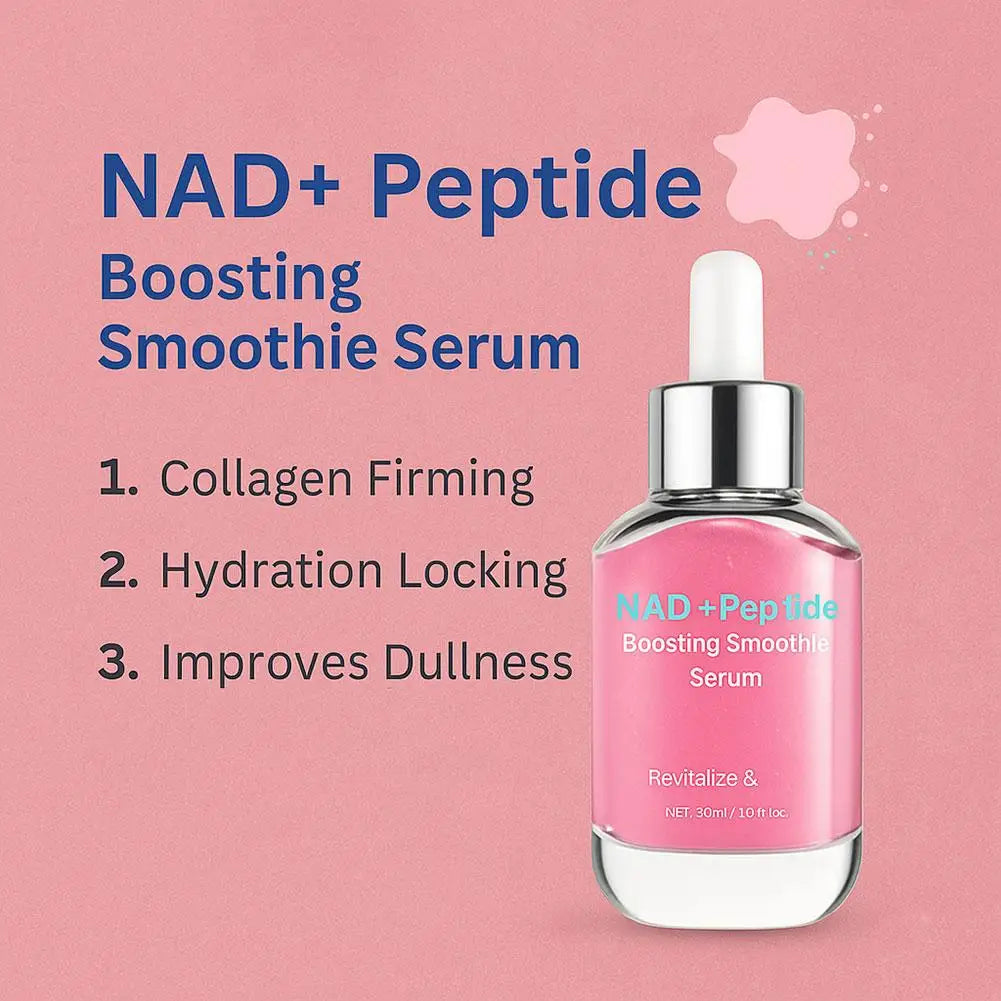 NAD+ Peptide Serum – 5 Ceramides & Vegan Collagen | 30ml