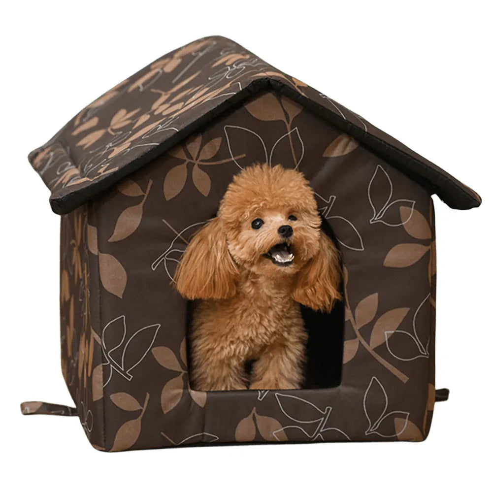 Waterproof Pet Bed House – Puppy Kennel & Kitten Cave Hut
