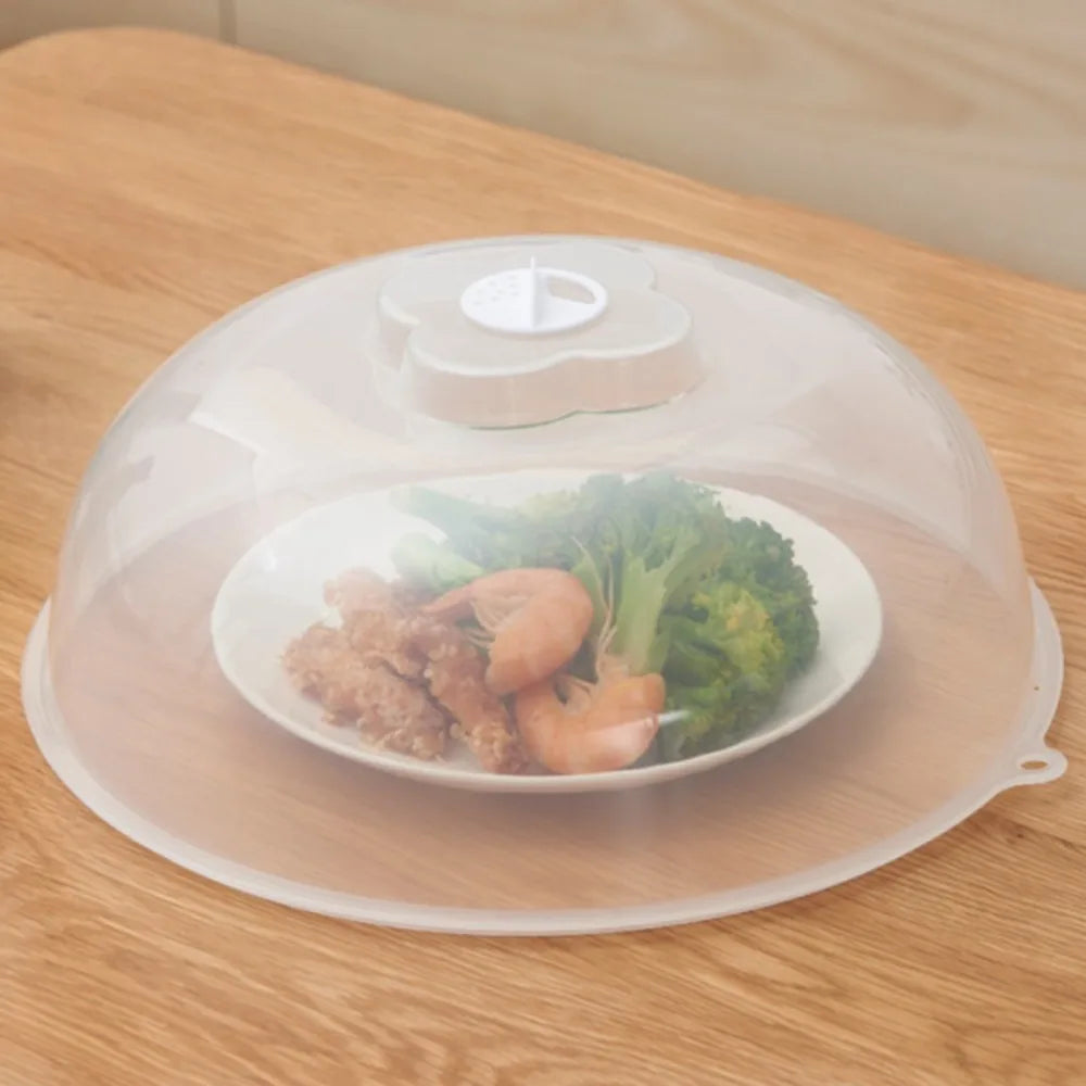 Transparent Microwave Splatter Cover | BPA-Free Dome Lid