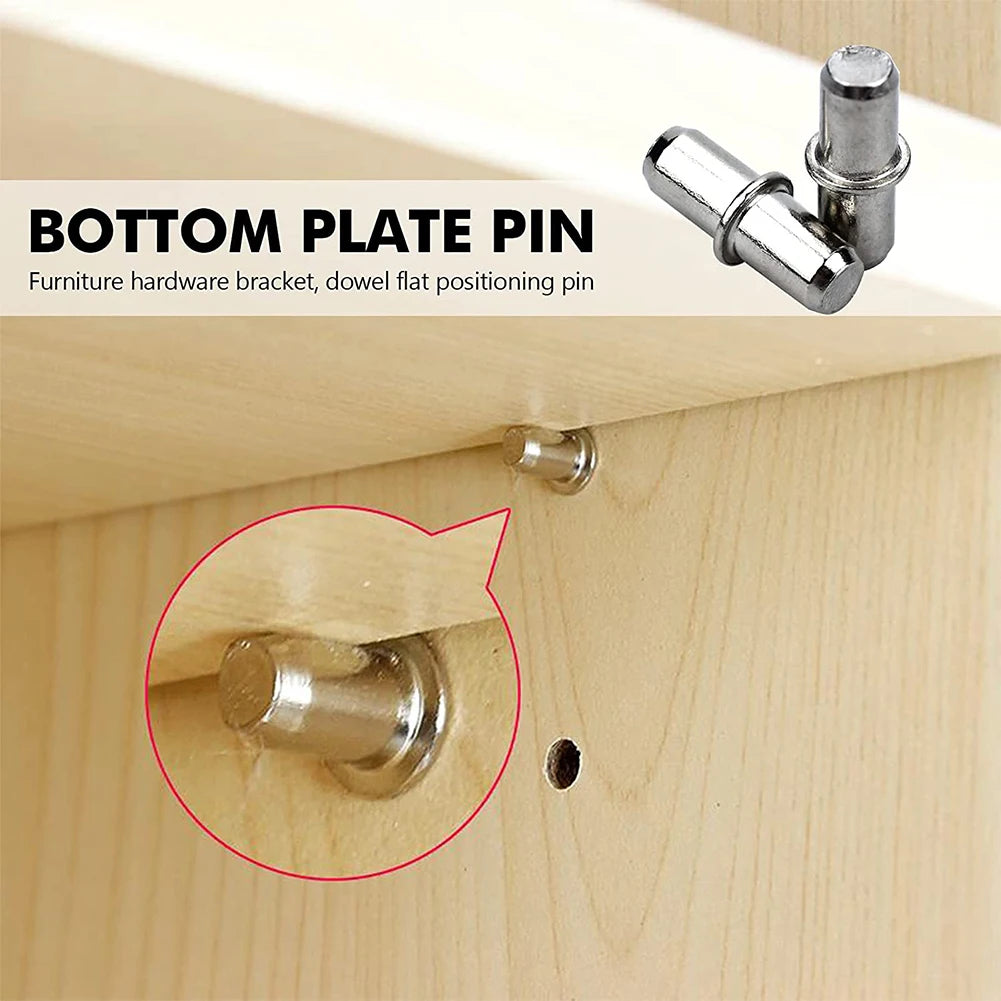 Shelf Support Pegs Pins Cabinet Closet Wardrobe Fixing Bracket Plate
