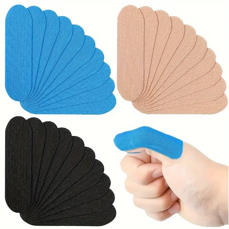 20 Pieces Anti Friction Motion Finger Protection Tape Breathable,Flexible,Elastic,Adjustable For Men &Women Protection Patches Peaceful Pleasures Health and Wellness