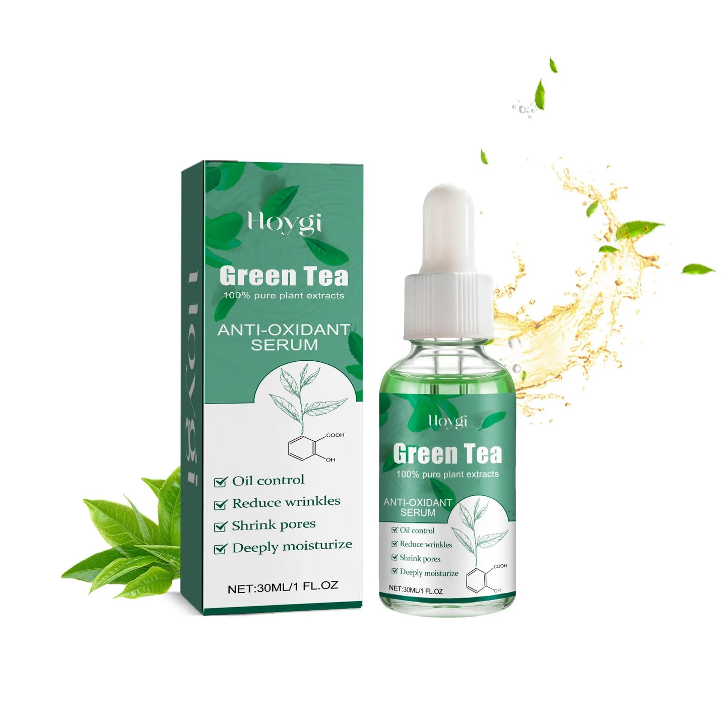 Green Tea Mask Pore Shrinking Oil Control Blackhead Removal Hyaluronic Acid Nourishing Moisturizing Face Wash Foam Face Cleanser Peaceful Pleasures Health and Wellness A