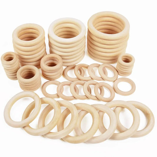 Unfinished Wooden Rings for DIY Crafts & Jewelry Making Wood Craft Rings Oasis Select