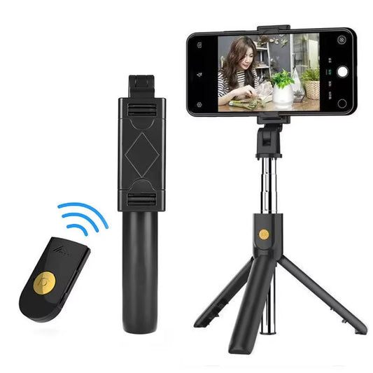 Selfie Stick Wireless Tripod Stand With Light Bluetooth Remote Extendable Tripod For iPhone Mobile Phone Tiktok Live Streaming Peaceful Pleasures Health and Wellness
