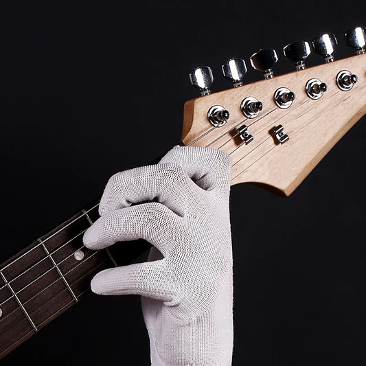 Guitar Gloves Bass Fingertips Musical Instrument Practice Hand Peaceful Pleasures Health and Wellness