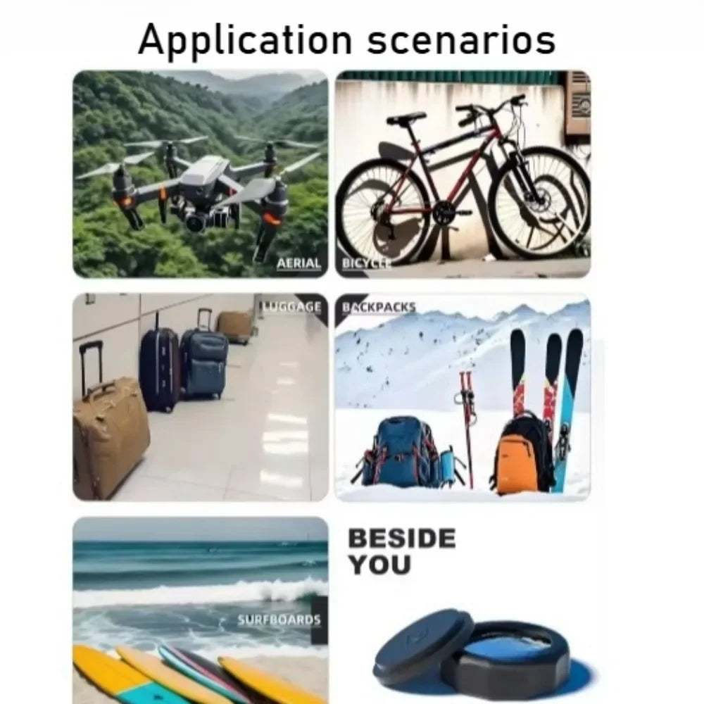 Airtag Locator Silicone Case Accessories All-inclusive Waterproof and Scratch-resistant Case for Tracking and Locating Anything Peaceful Pleasures Health and Wellness