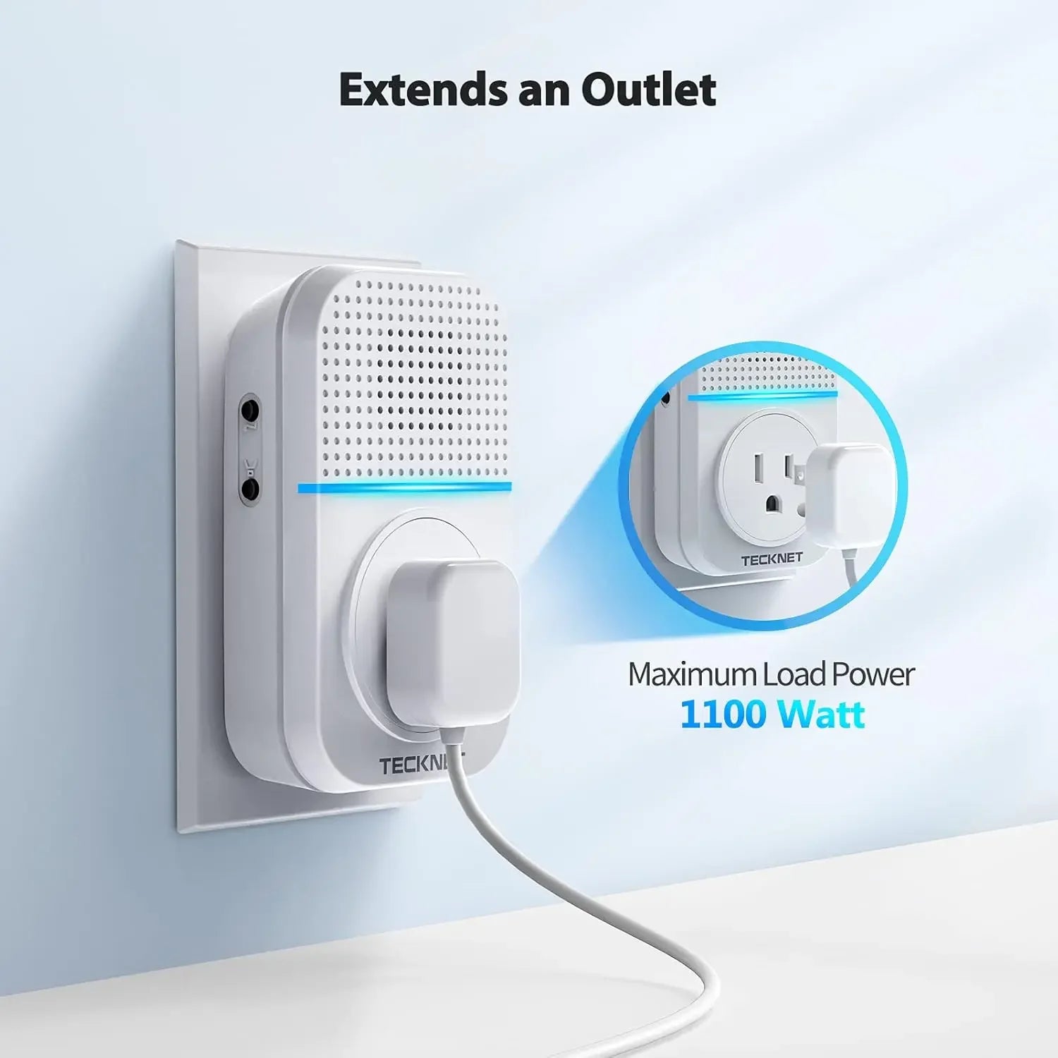 Wireless Doorbell with Plug-through Socket, IP66 Waterproof, 1300ft Range, 60 Ringtones & Adjustable Volume for Home Use Peaceful Pleasures Health and Wellness