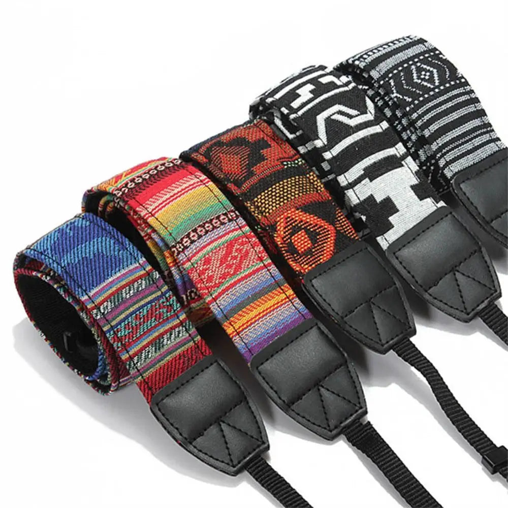 Lightweight Universal Anti-slip SLR DSLR Adjustable Cameras Strap Camera Shoulder Strap Camera Neck Belt Vintage Peaceful Pleasures Health and Wellness