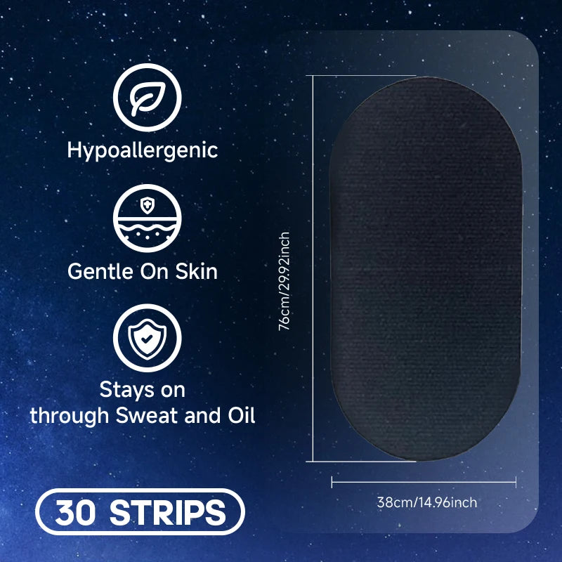 Quitmood Mouth Tape - Pain Free Removal, Hypoallergenic, Latex Free & Gentle On Skin - Medical Grade Adhesive Cotton Tape Peaceful Pleasures Health and Wellness