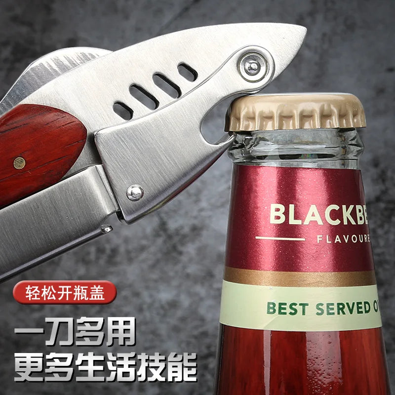 Creative Shark Wine Bottle Opener Stainless Steel Screwdriver Beer Bar Accessories Free Shipping Items Drop Ship Peaceful Pleasures Health and Wellness