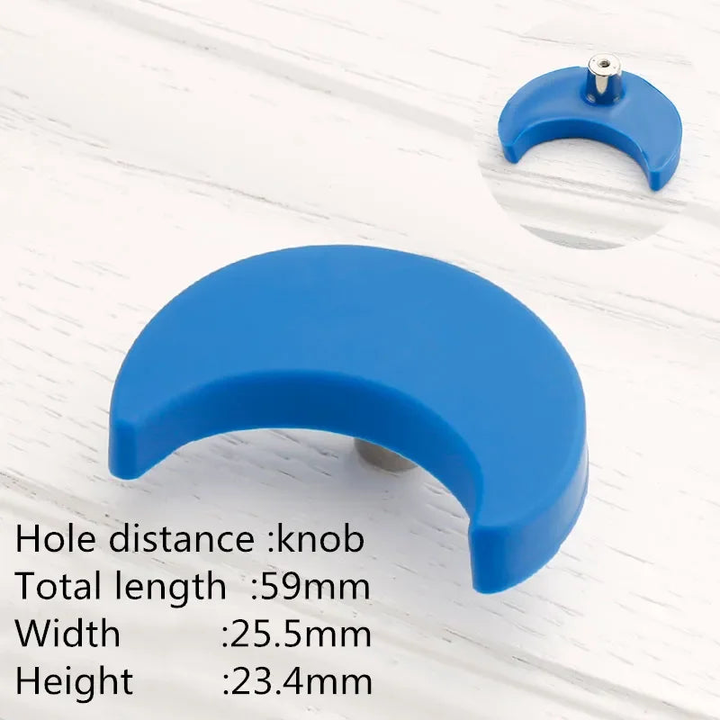 Kids' Cute Star & Cloud Cabinet Knobs & Drawer Pulls