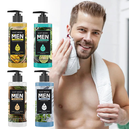 Fragrance Shower Gel Gift Set – 4 Scents, Deep Cleanse 100ml x4