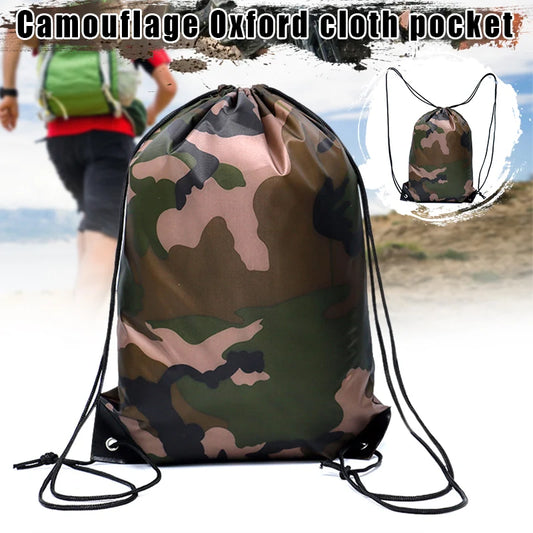 Drawstring Backpack Bag Lightweight Polyester Drawstring Gym Bag for Basketball, Gym, Outdoor Travel, Hiking and Beach Peaceful Pleasures Health and Wellness
