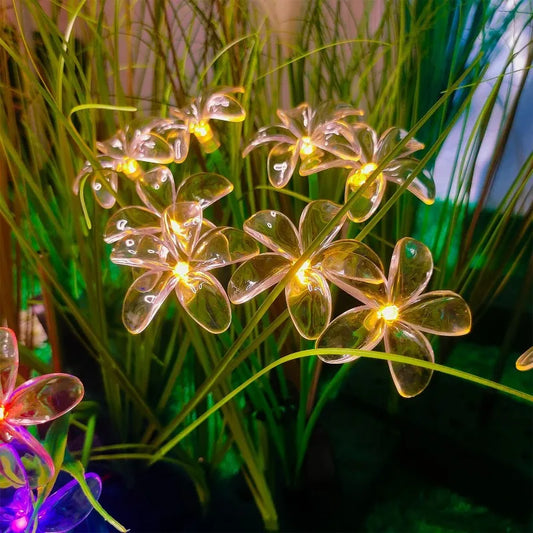 Solar Flower Lawn Light – Waterproof Outdoor Garden Decor